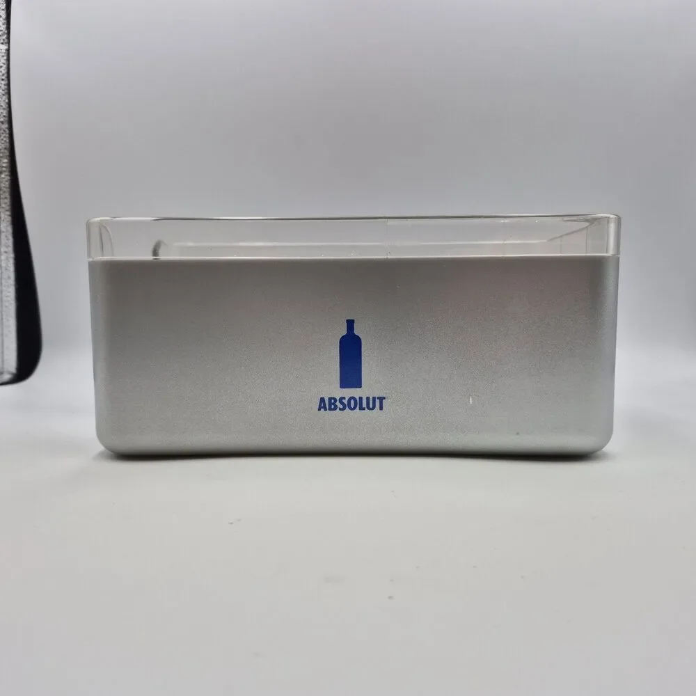 ABSOLUT VODKA BARWARE NAPKIN & STIRRER CADDY NEW